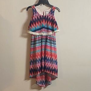 Emily West kid colorful dress